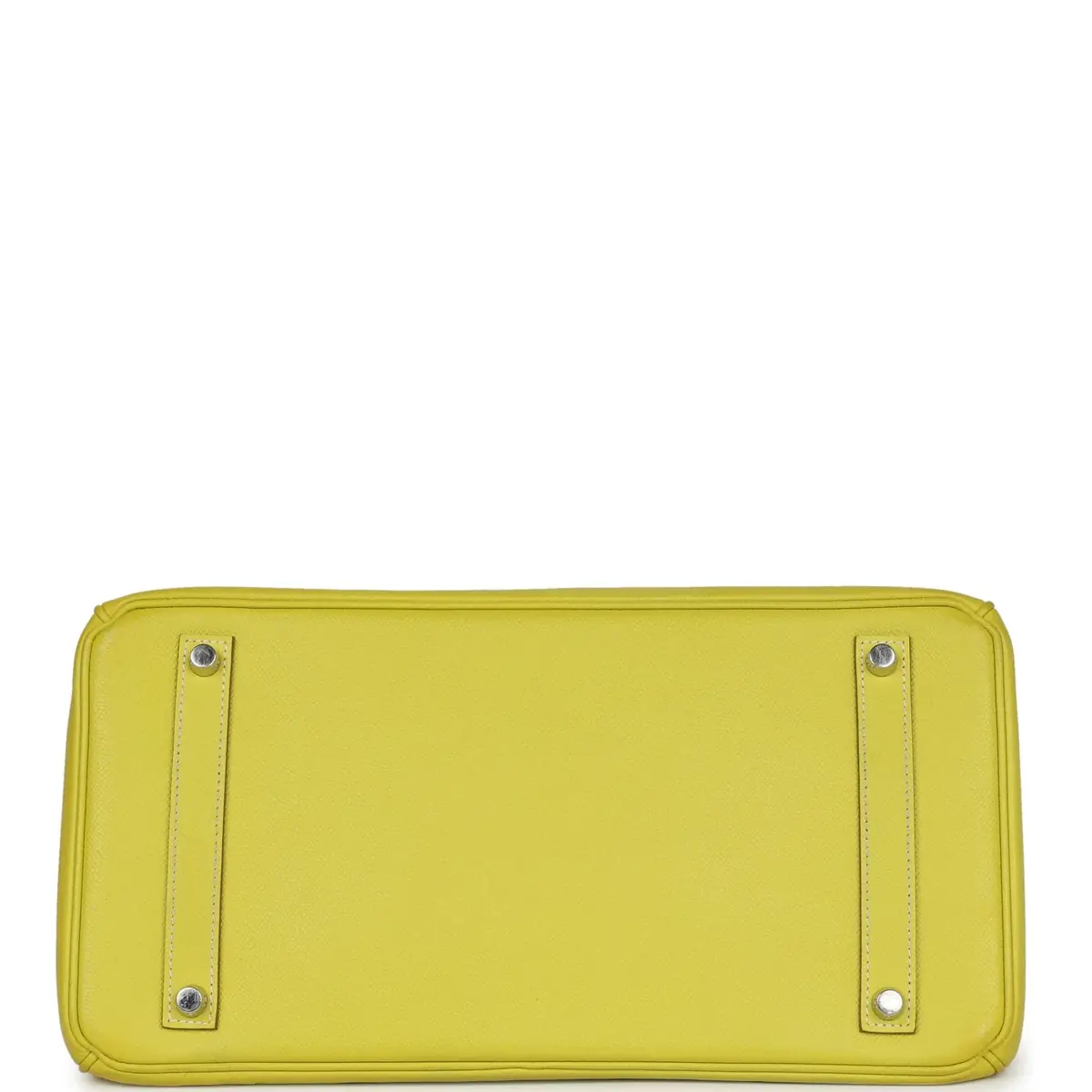 HERMÈS Pre-owned Hermes Birkin 35 Lime Candy Epsom Palladium Hardware | Thumbnail 6
