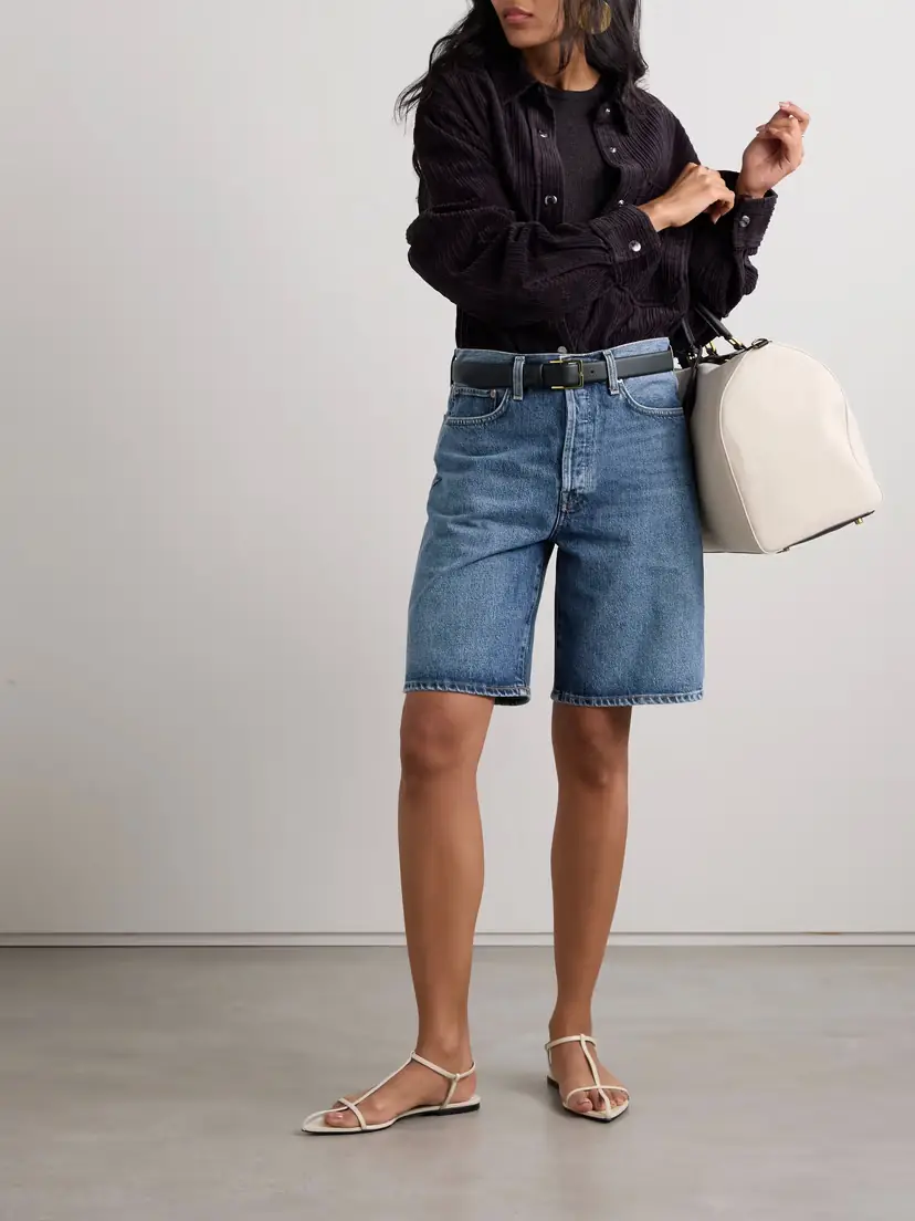 AGOLDE Risha Organic Denim Shorts | Thumbnail 2