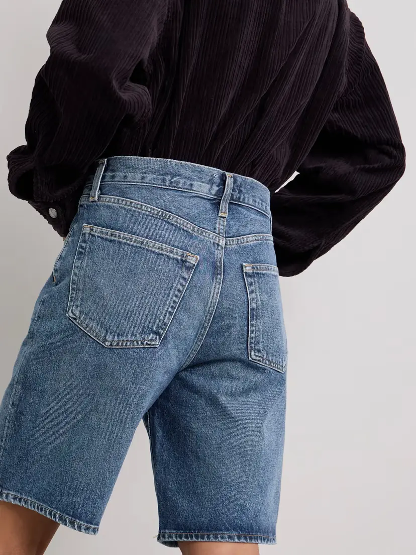 AGOLDE Risha Organic Denim Shorts | Thumbnail 4