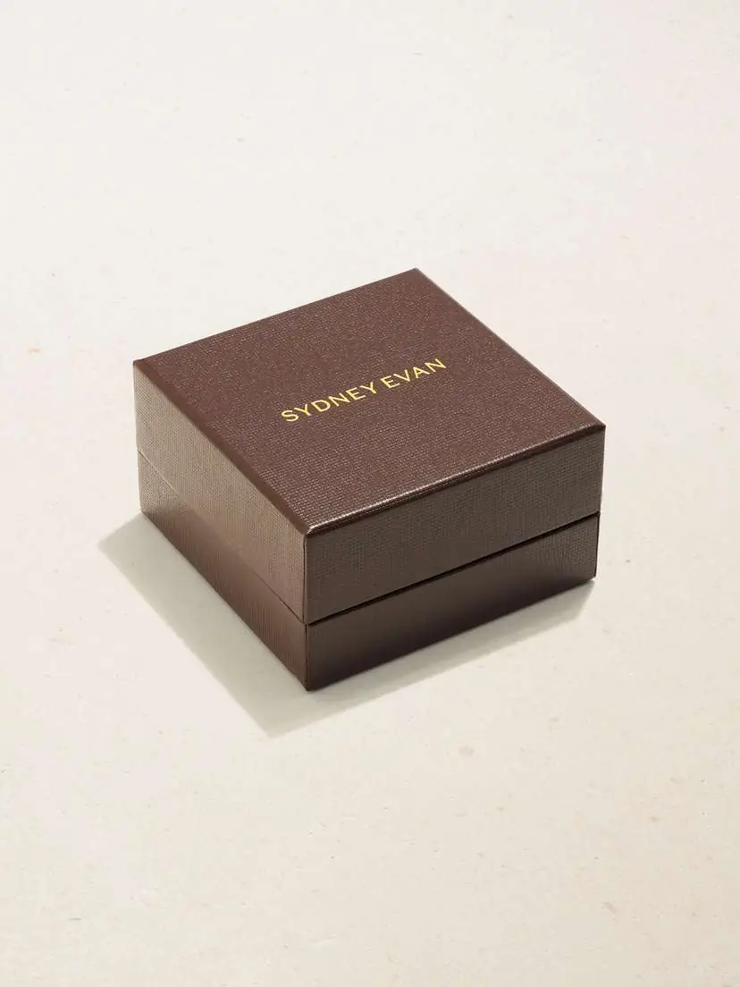 Sydney Evan Leaf 14-karat Gold Diamond Necklace | Thumbnail 5 Sydney Evan Leaf 14-karat Gold Diamond Necklace | Thumbnail 5