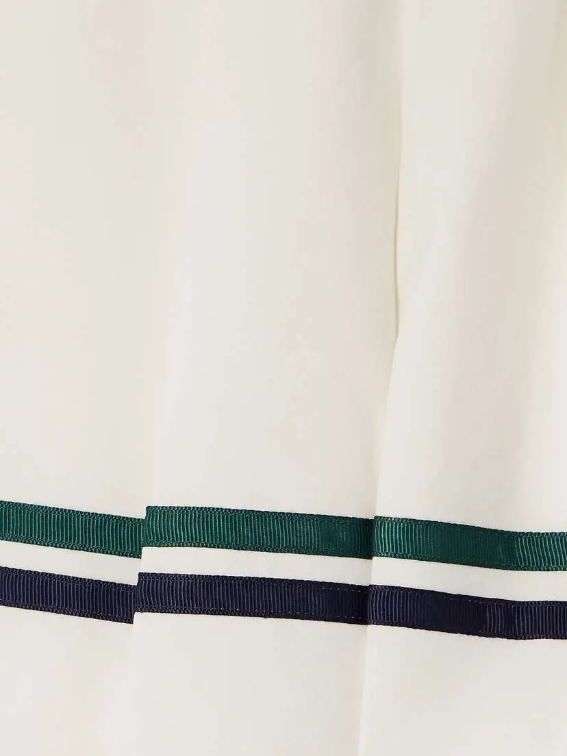 Polo Ralph Lauren + Wimbledon Everest Grosgrain-trimmed Pleated Stretch Recycled Tennis Skirt - x large | Thumbnail 4 Polo Ralph Lauren + Wimbledon Everest Grosgrain-trimmed Pleated Stretch Recycled Tennis Skirt - x large | Thumbnail 4
