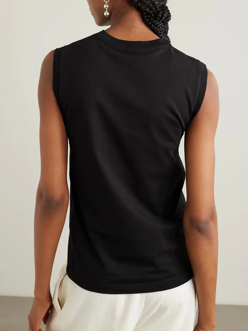 TOTEME Organic Cotton-jersey T-shirt | Thumbnail 4 TOTEME Organic Cotton-jersey T-shirt | Thumbnail 4