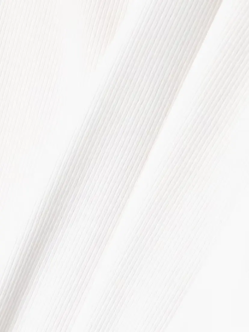TOTEME Ribbed Stretch-cotton Jersey T-shirt | Thumbnail 5 TOTEME Ribbed Stretch-cotton Jersey T-shirt | Thumbnail 5