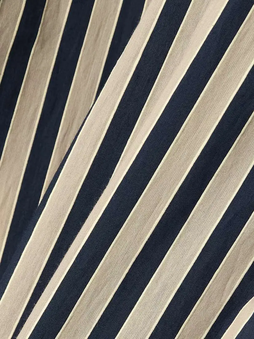 The Frankie Shop Lui Striped Cotton-blend Poplin Shirt - x large | Thumbnail 5 The Frankie Shop Lui Striped Cotton-blend Poplin Shirt - x large | Thumbnail 5