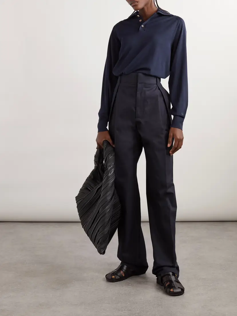 Bottega Veneta Wool Polo Shirt | Thumbnail 2