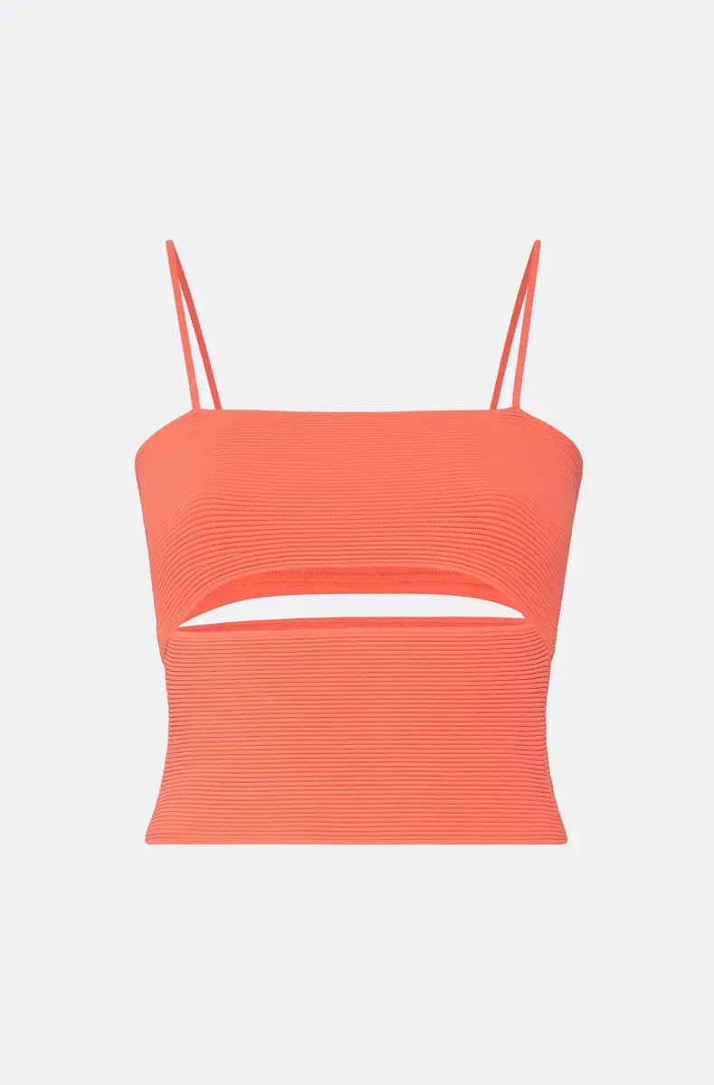 LAPOINTE Matte Viscose Slit Tank | Thumbnail 3 LAPOINTE Matte Viscose Slit Tank | Thumbnail 3
