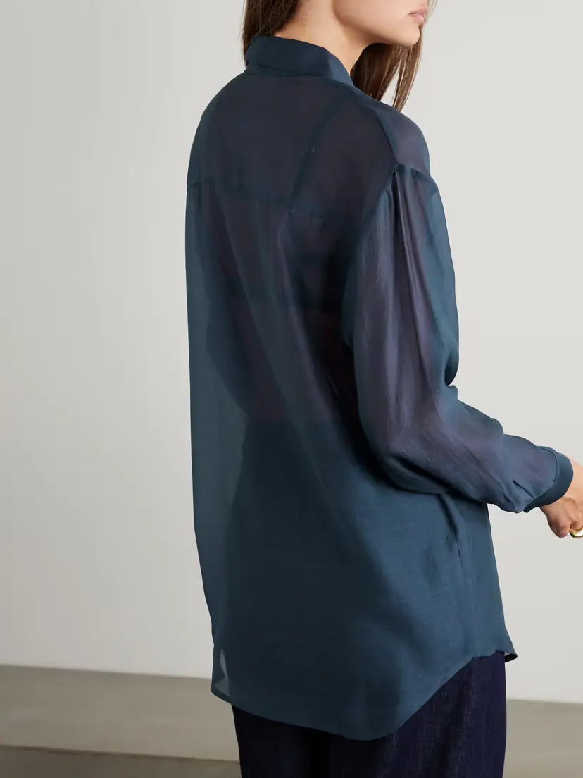 The Frankie Shop Madeline Lyocell-blend Shirt | Thumbnail 3
