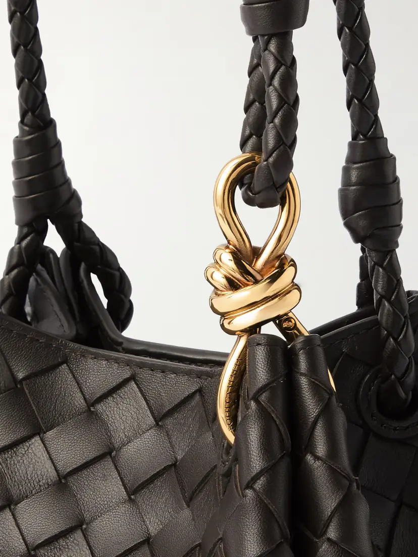Bottega Veneta Parachute Small Intrecciato Leather Shoulder Bag | Thumbnail 4 Bottega Veneta Parachute Small Intrecciato Leather Shoulder Bag | Thumbnail 4