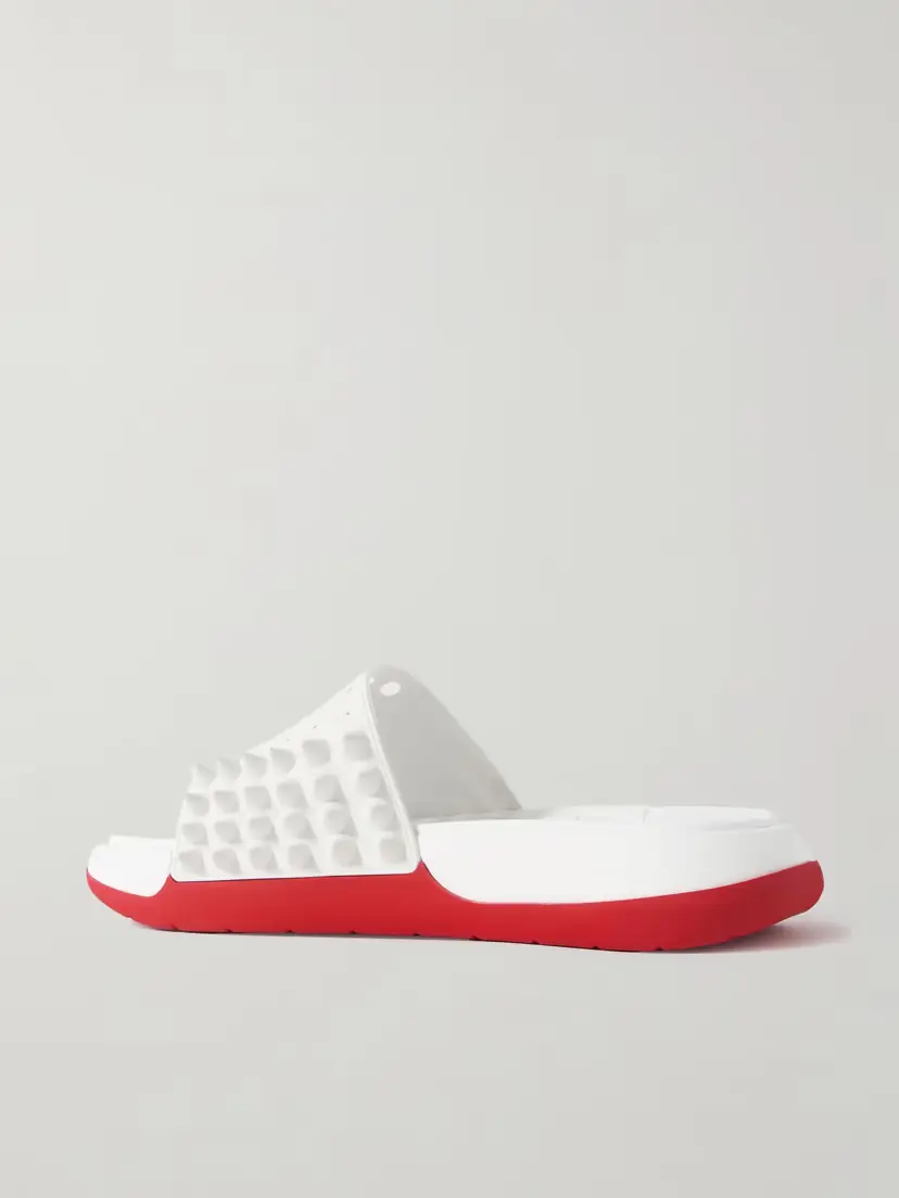 Christian Louboutin Take It Easy Donna Spiked Rubber Slides | Thumbnail 3 Christian Louboutin Take It Easy Donna Spiked Rubber Slides | Thumbnail 3