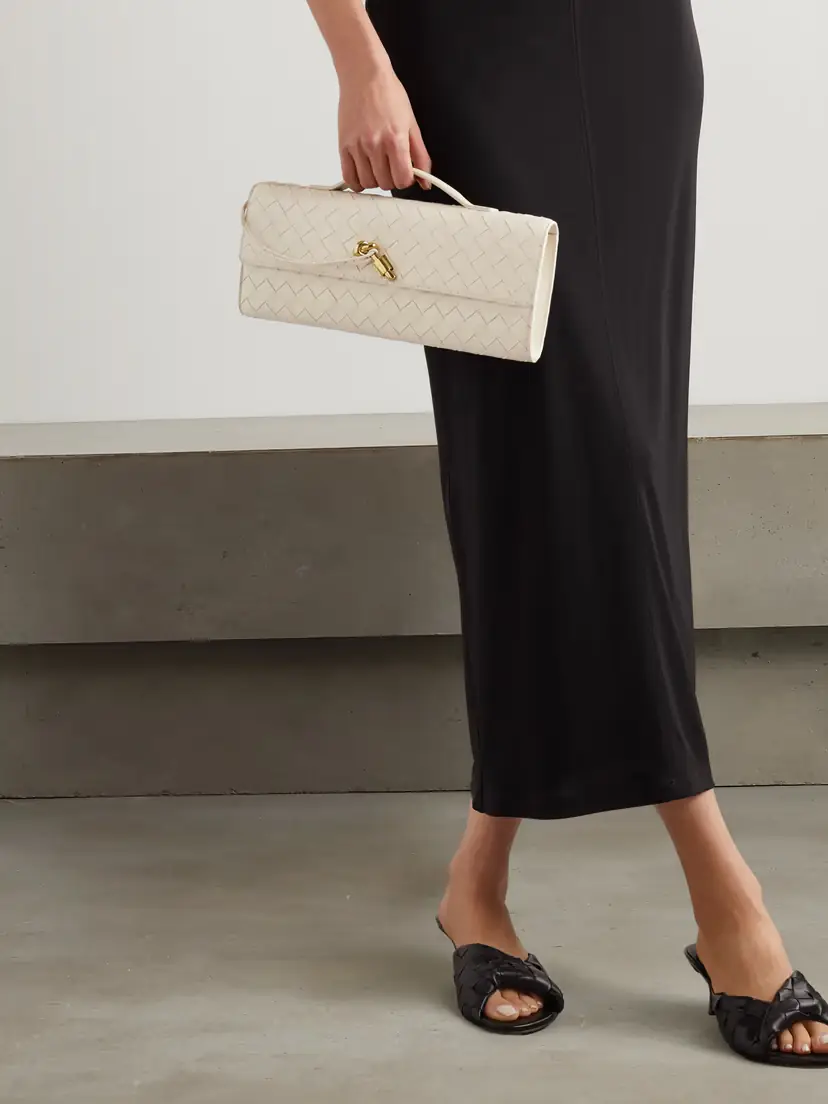 Bottega Veneta Long Andiamo Intrecciato Leather Clutch | Thumbnail 2 Bottega Veneta Long Andiamo Intrecciato Leather Clutch | Thumbnail 2