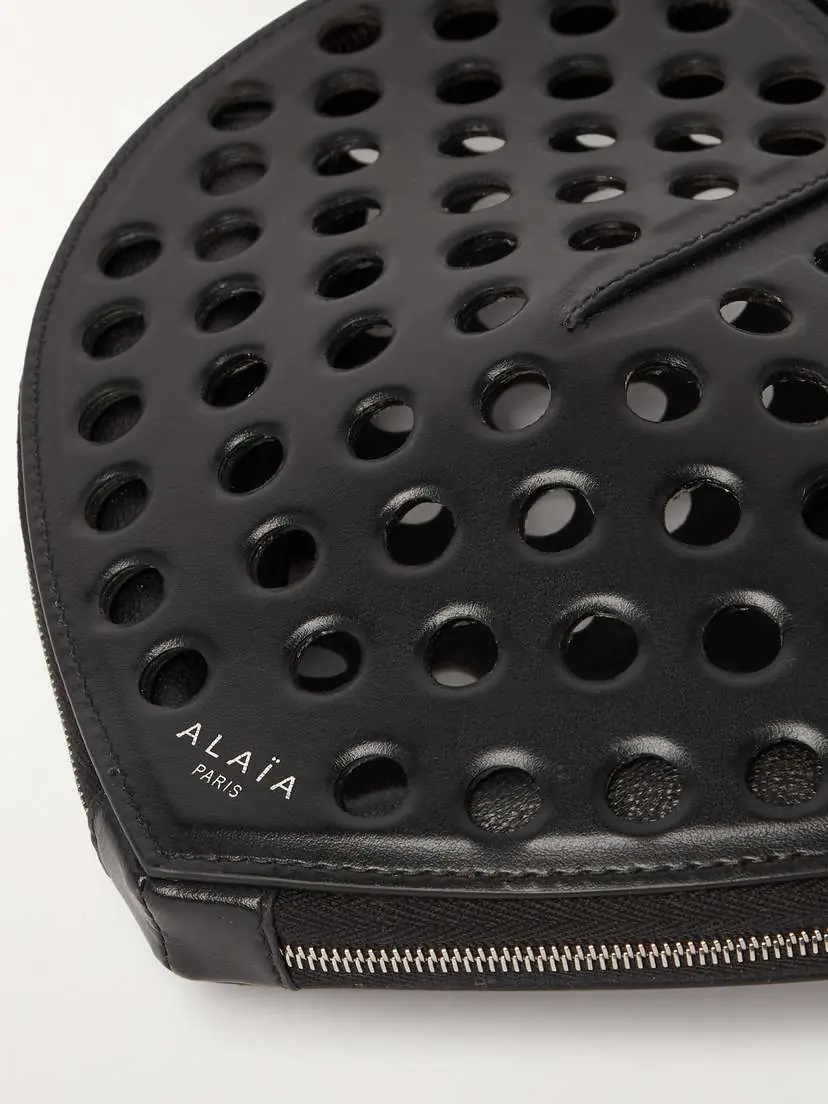 Alaïa Le Coeur Perforated Leather Shoulder Bag | Thumbnail 4 Alaïa Le Coeur Perforated Leather Shoulder Bag | Thumbnail 4