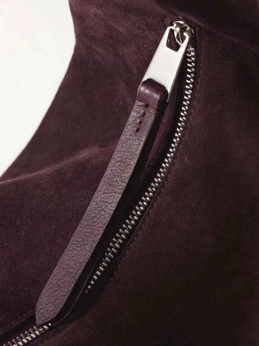 Khaite Olivia Medium Suede Tote | Thumbnail 4