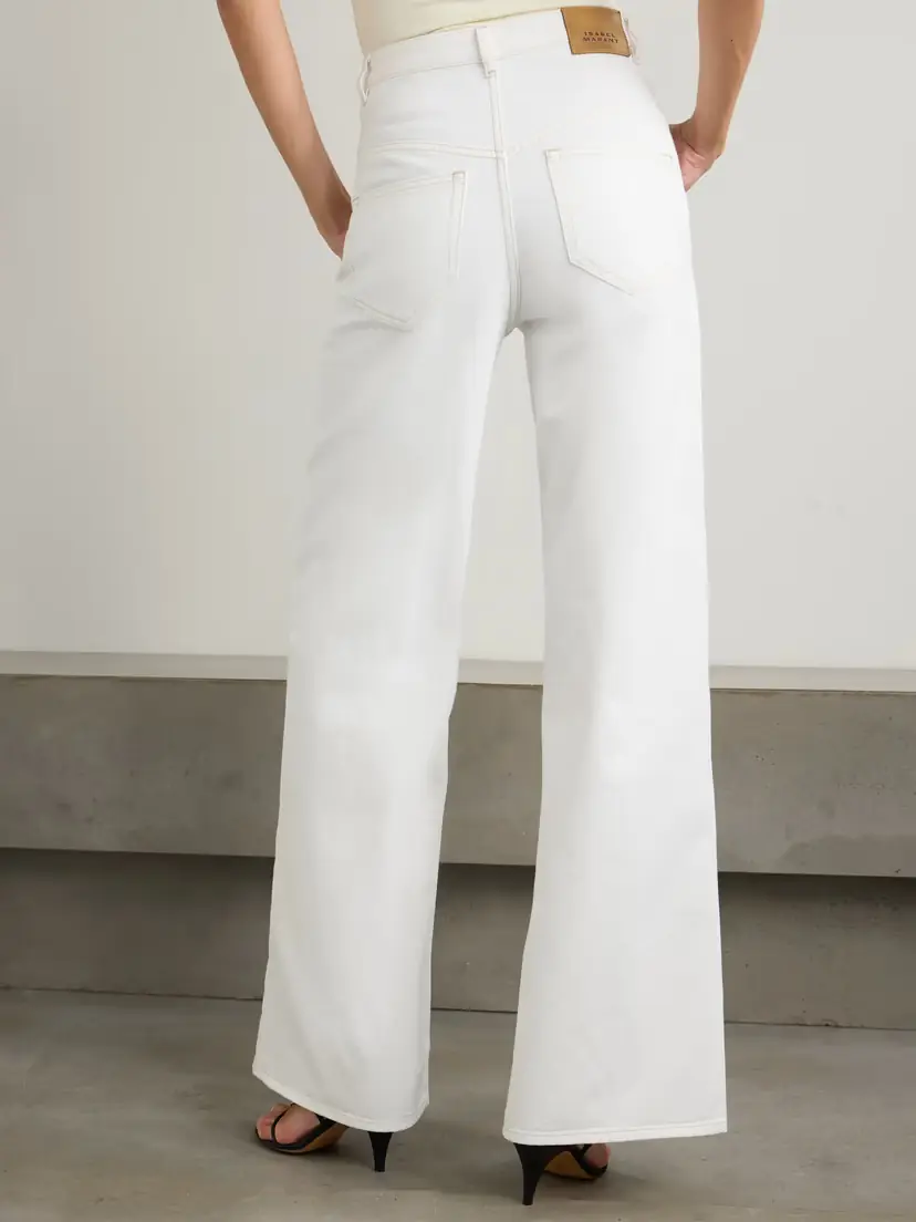 Isabel Marant Lemony High-rise Wide-leg Jeans | Thumbnail 4 Isabel Marant Lemony High-rise Wide-leg Jeans | Thumbnail 4