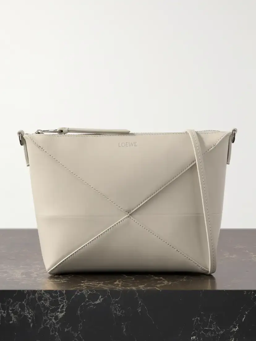 Loewe Puzzle Fold Leather Clutch | Image 1 Loewe Puzzle Fold Leather Clutch | Image 1