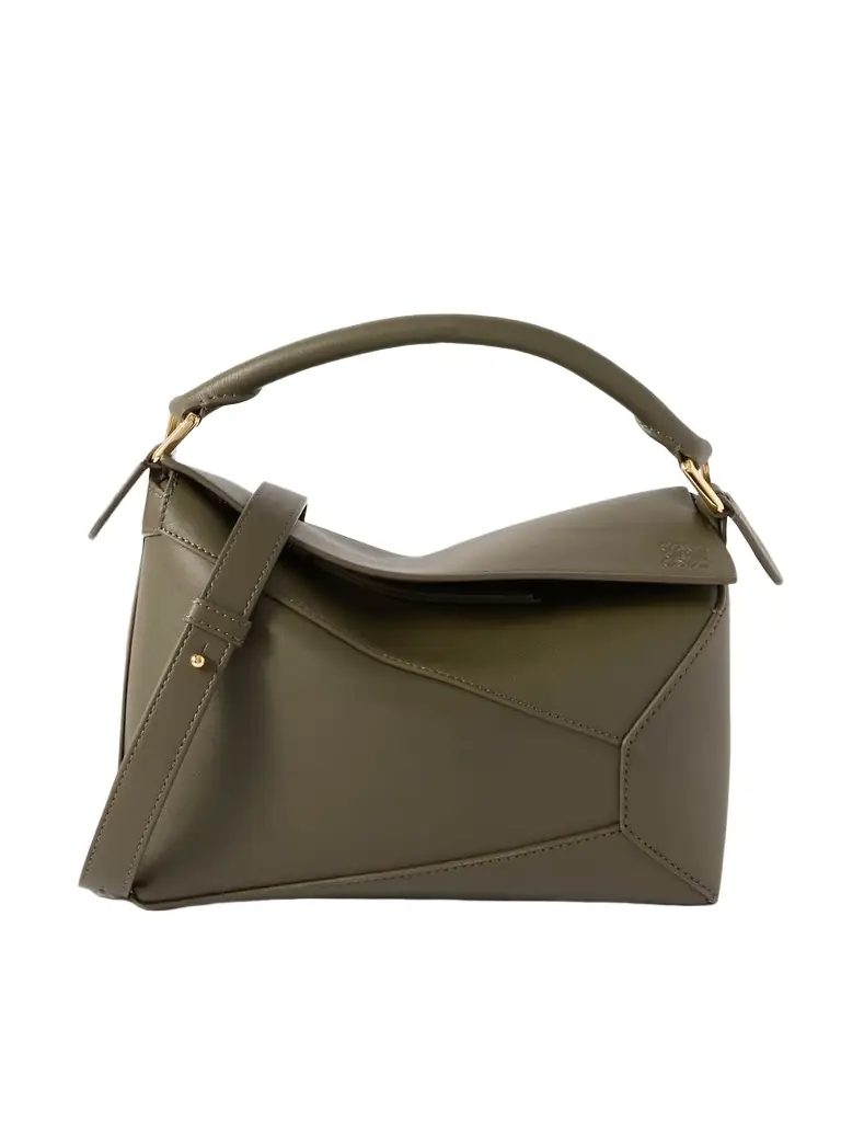 Loewe Puzzle Edge Small Textured-leather Shoulder Bag | Image 1 Loewe Puzzle Edge Small Textured-leather Shoulder Bag | Image 1