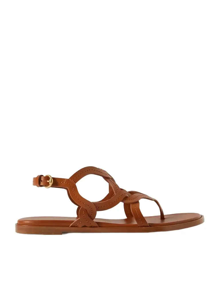 Amalfi Woven Leather Sandals