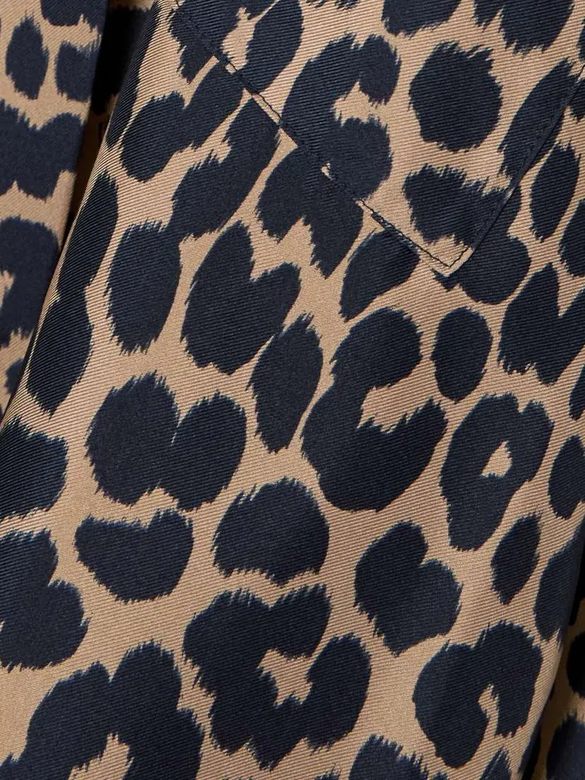 Max Mara Etna Leopard-print Silk Shirt - UK 14 | Thumbnail 4 Max Mara Etna Leopard-print Silk Shirt - UK 14 | Thumbnail 4