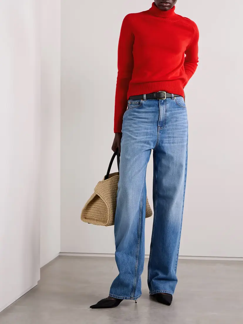 Victoria Beckham Wool Turtleneck Sweater | Thumbnail 2
