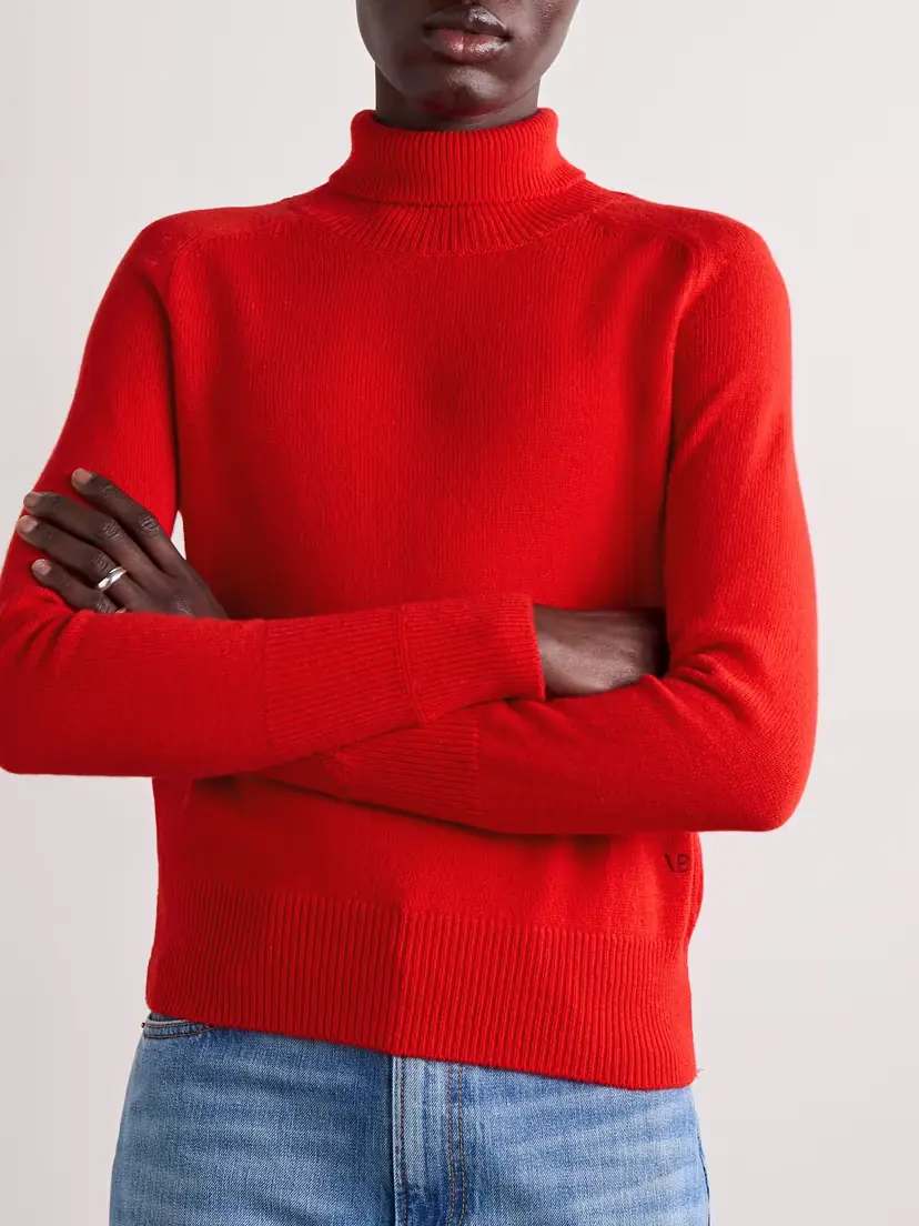 Victoria Beckham Wool Turtleneck Sweater | Thumbnail 3