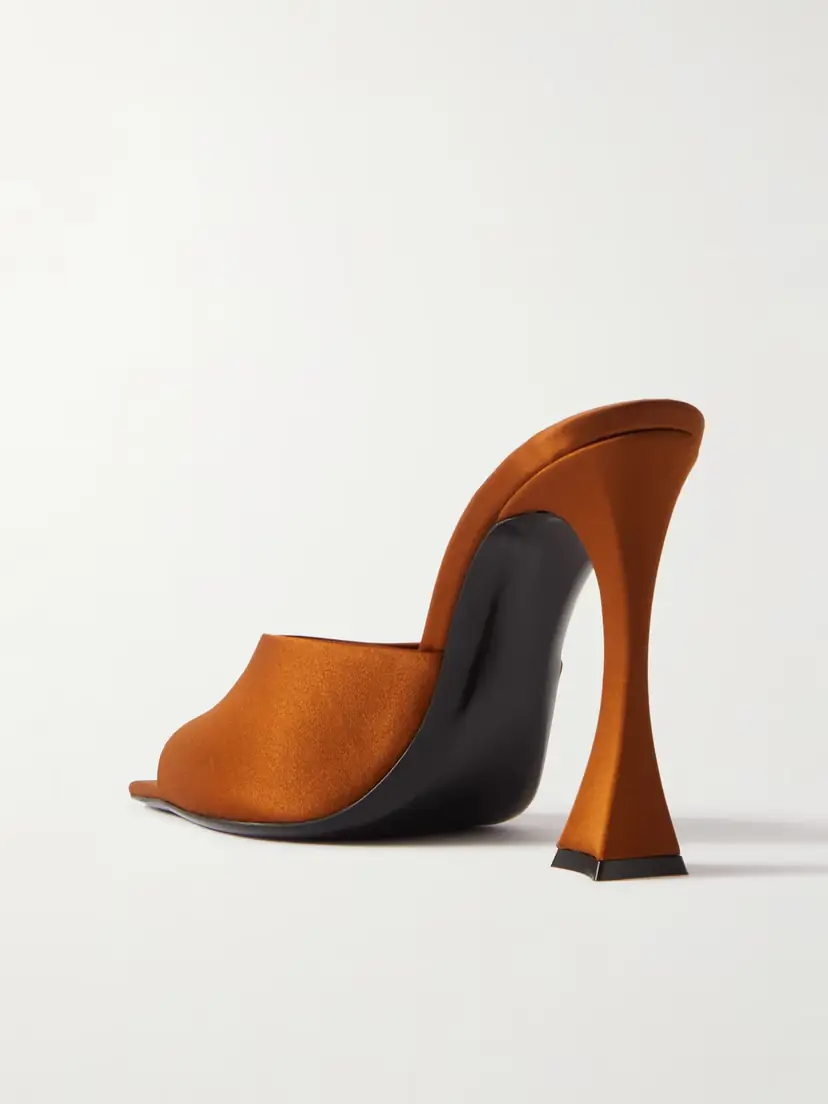 Saint Laurent Hall Satin Mules - EU 42 | Thumbnail 3