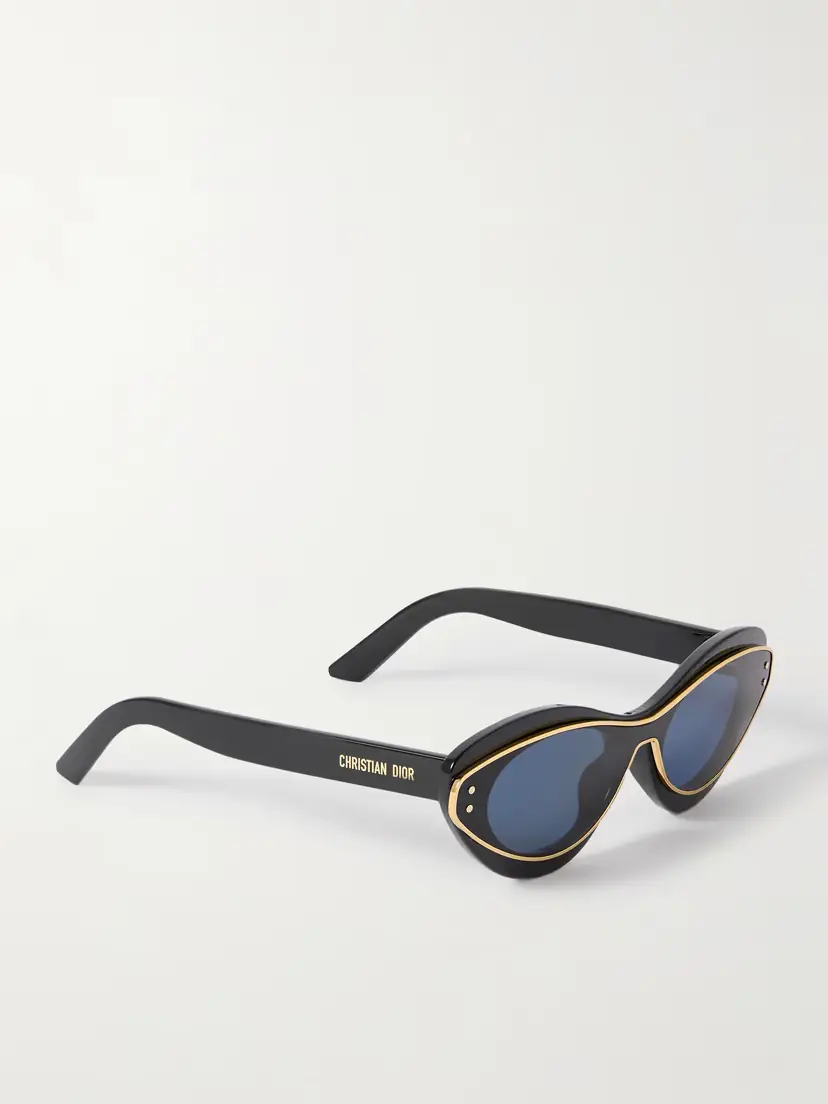DIOR Eyewear Diormeteor B1i Gold-tone And Acetate Cat-eye Sunglasses | Thumbnail 3 DIOR Eyewear Diormeteor B1i Gold-tone And Acetate Cat-eye Sunglasses | Thumbnail 3