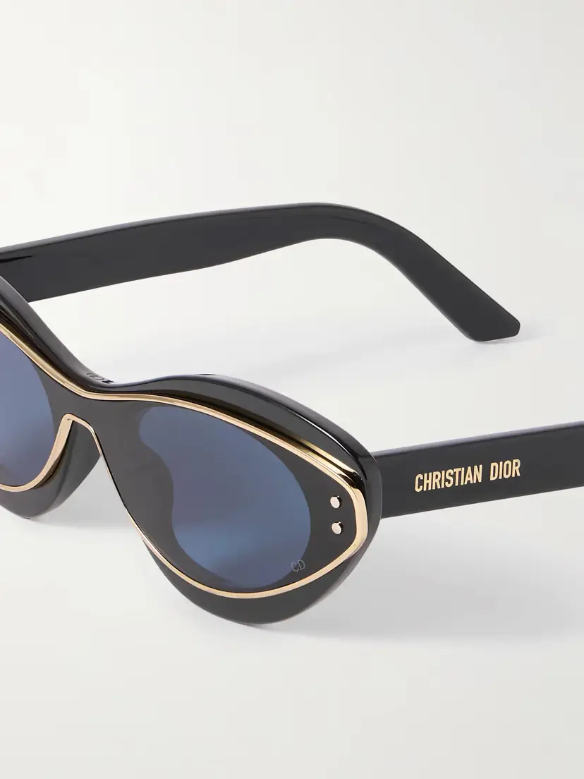 DIOR Eyewear Diormeteor B1i Gold-tone And Acetate Cat-eye Sunglasses | Thumbnail 4 DIOR Eyewear Diormeteor B1i Gold-tone And Acetate Cat-eye Sunglasses | Thumbnail 4