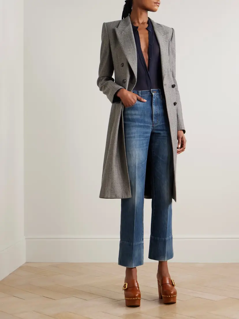 Chloé Embellished Mid-rise Straight-leg Organic Jeans | Thumbnail 2 Chloé Embellished Mid-rise Straight-leg Organic Jeans | Thumbnail 2