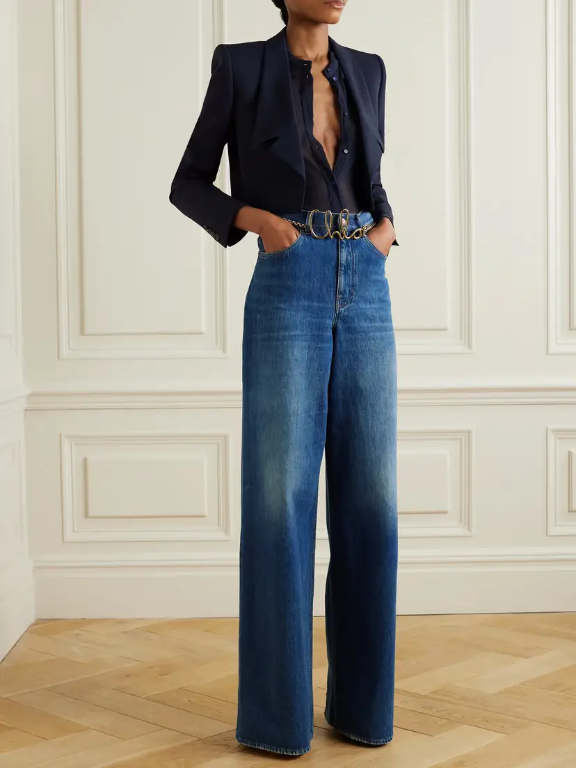 Chloé High-rise Wide-leg Jeans | Thumbnail 2 Chloé High-rise Wide-leg Jeans | Thumbnail 2