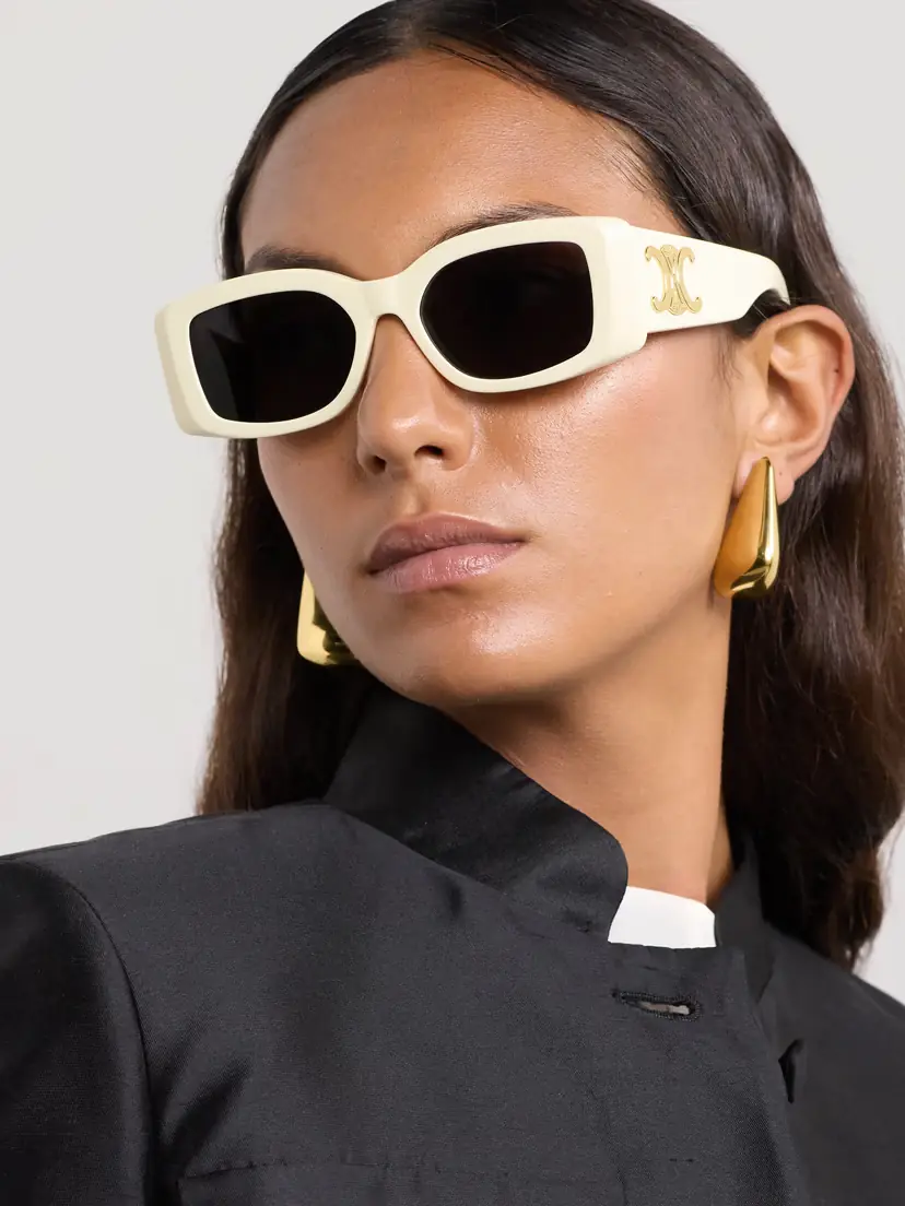 CELINE Eyewear Triomphe Oversized Square-frame Acetate Sunglasses | Thumbnail 2 CELINE Eyewear Triomphe Oversized Square-frame Acetate Sunglasses | Thumbnail 2