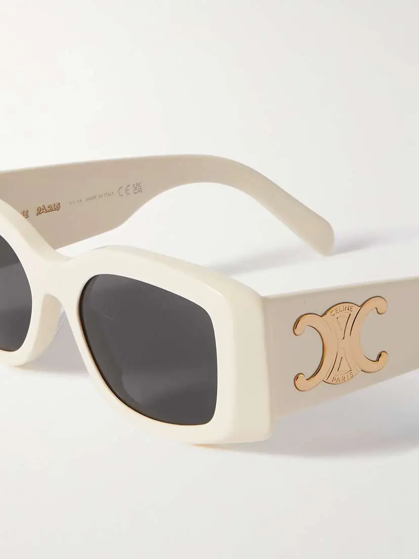 CELINE Eyewear Triomphe Oversized Square-frame Acetate Sunglasses | Thumbnail 4 CELINE Eyewear Triomphe Oversized Square-frame Acetate Sunglasses | Thumbnail 4