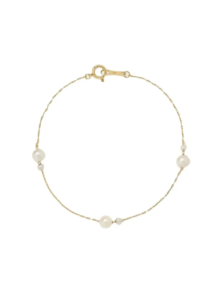 14-karat Gold Pearl Bracelet 14-karat Gold Pearl Bracelet
