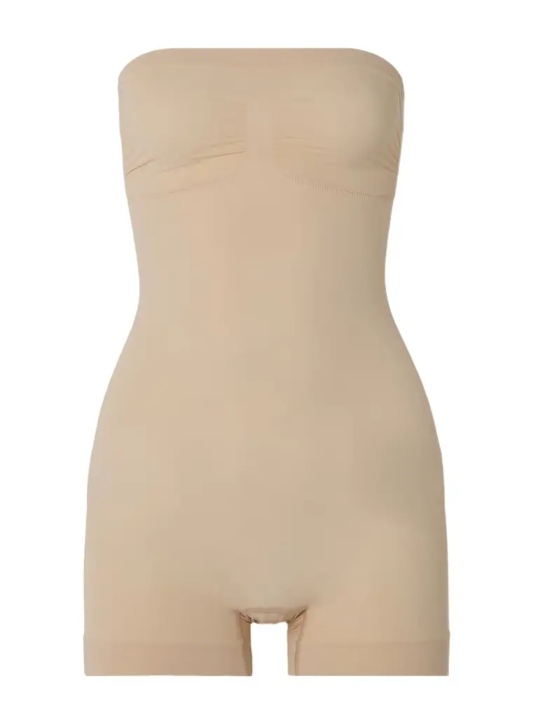 Seamless Sculpt Strapless Shortie Bodysuit - Clay Seamless Sculpt Strapless Shortie Bodysuit - Clay
