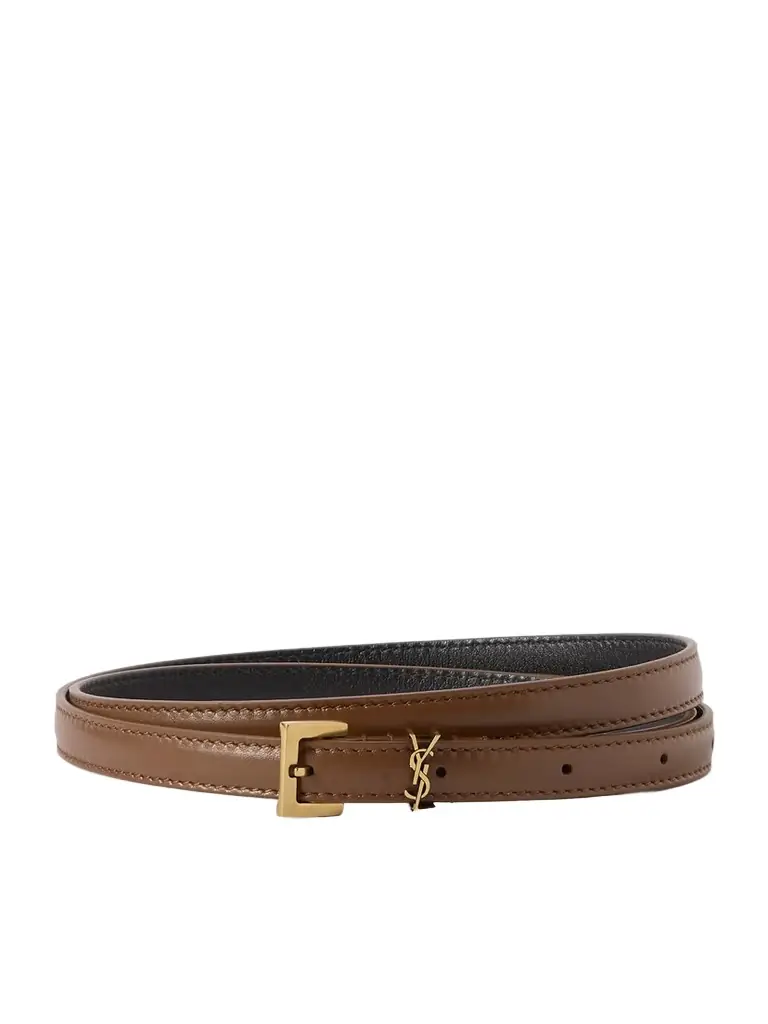 Saint Laurent Cassandre Leather Belt | Image 1 Saint Laurent Cassandre Leather Belt | Image 1
