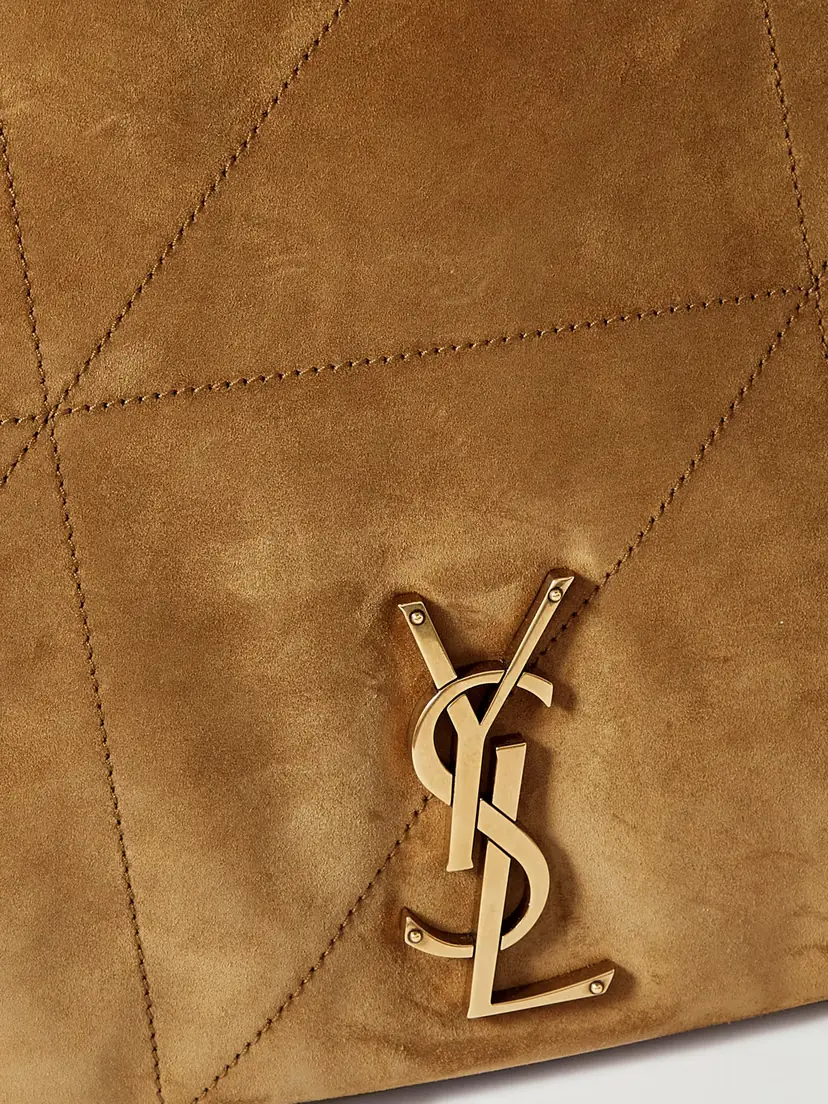 Saint Laurent Jamie 4.3 Large Quilted Suede Shoulder Bag | Thumbnail 4 Saint Laurent Jamie 4.3 Large Quilted Suede Shoulder Bag | Thumbnail 4