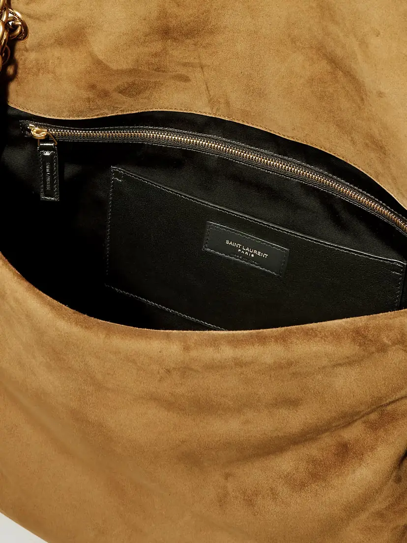 Saint Laurent Jamie 4.3 Large Quilted Suede Shoulder Bag | Thumbnail 5 Saint Laurent Jamie 4.3 Large Quilted Suede Shoulder Bag | Thumbnail 5