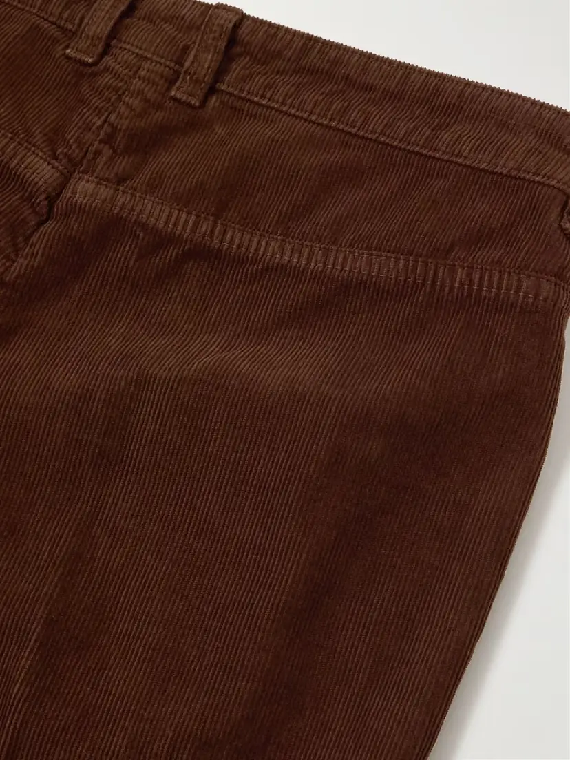 Saint Laurent Cotton-corduroy Bootcut Pants | Thumbnail 6