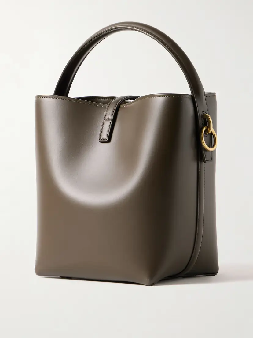 Saint Laurent Le 37 Small Leather Bucket Bag | Thumbnail 3 Saint Laurent Le 37 Small Leather Bucket Bag | Thumbnail 3