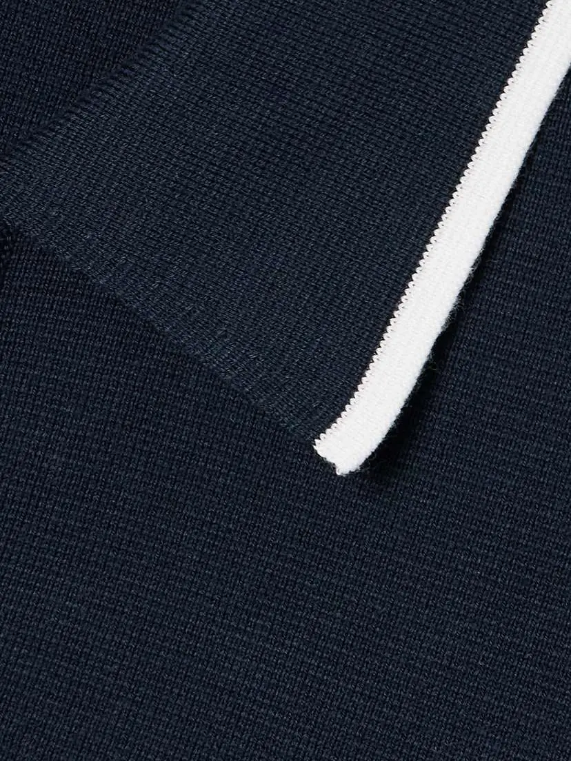 Valentino Garavani Striped Cotton Polo Shirt | Thumbnail 4