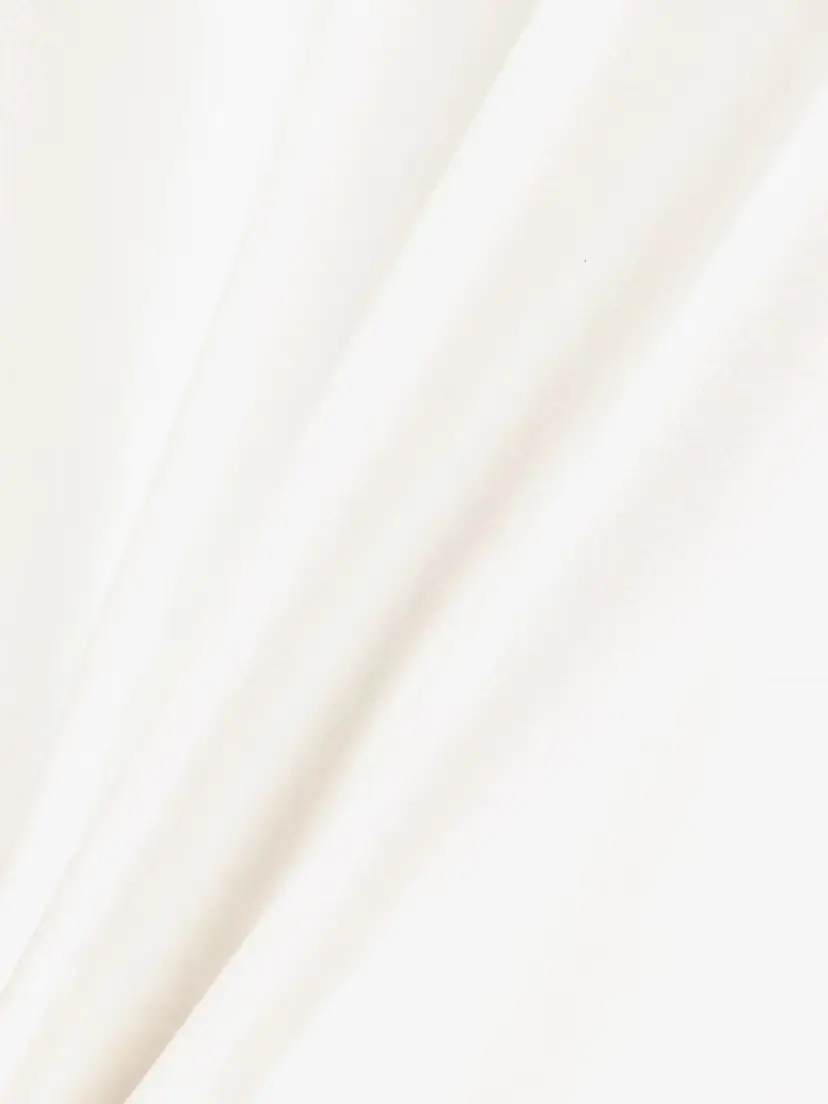 Chloé Asymmetric Tie-detailed Lace-trimmed Silk-satin Midi Skirt | Thumbnail 4