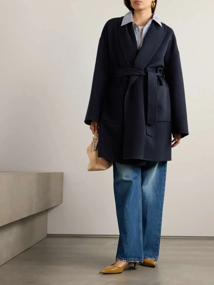 Loro Piana Jed Belted Cashmere Coat | Thumbnail 3 Loro Piana Jed Belted Cashmere Coat | Thumbnail 3