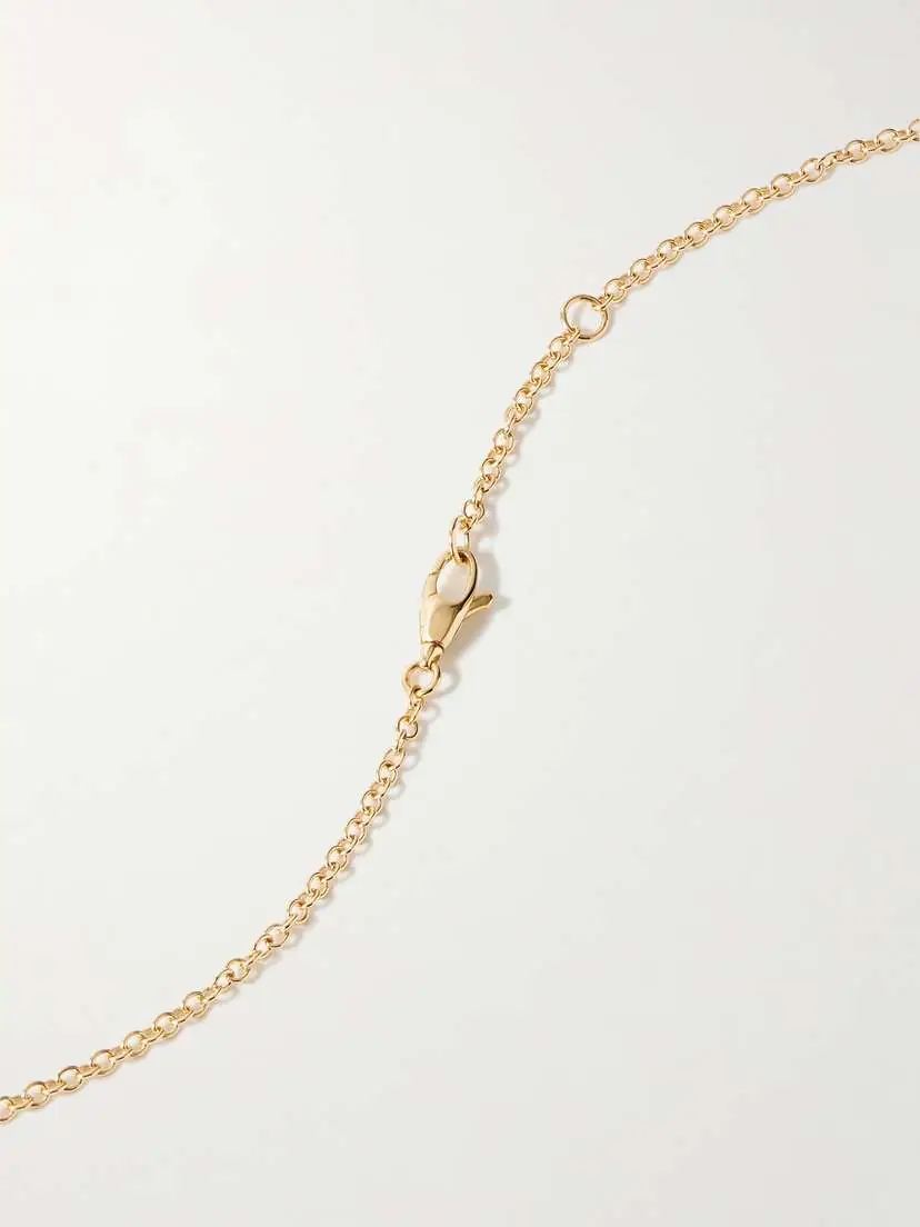 Gucci Horsebit 18-karat Gold Necklace | Thumbnail 3