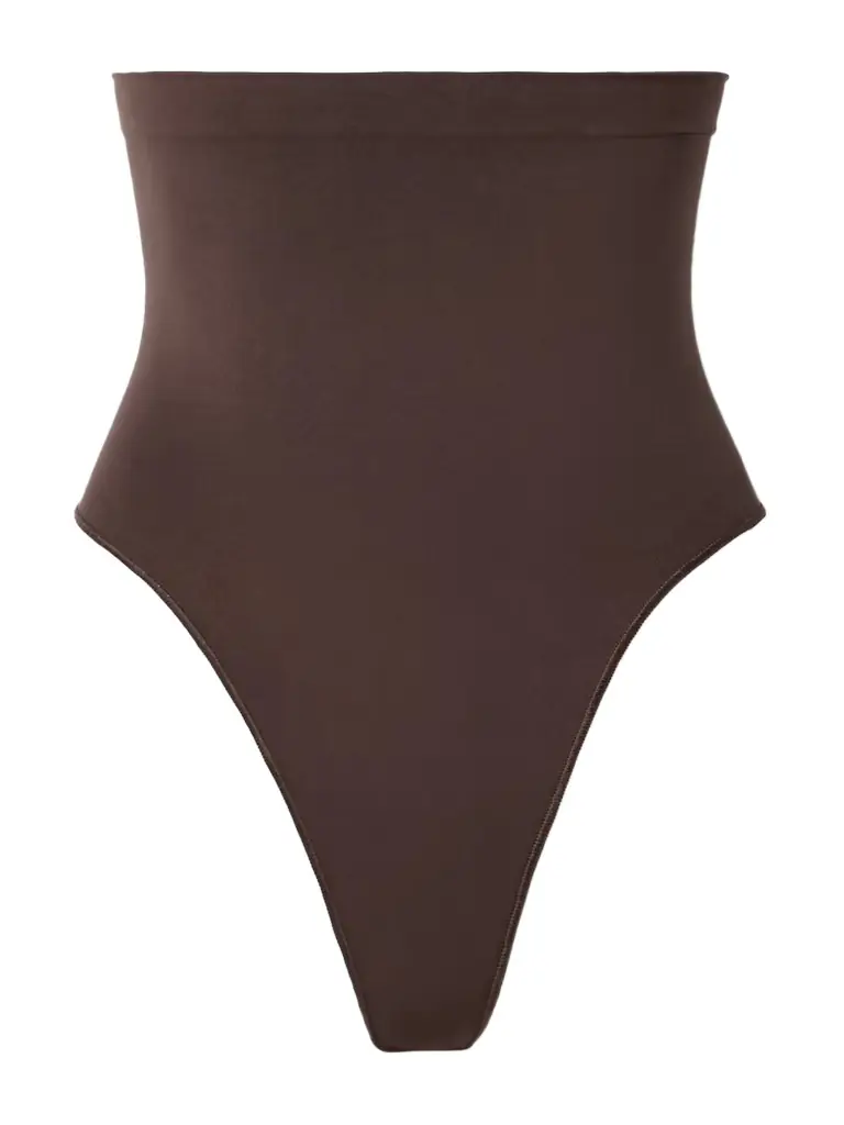 Seamless Sculpt High-waisted Thong - Cocoa Seamless Sculpt High-waisted Thong - Cocoa