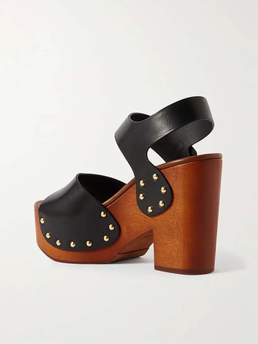 Chloé Jeannette Studded Leather Sandals | Thumbnail 3 Chloé Jeannette Studded Leather Sandals | Thumbnail 3