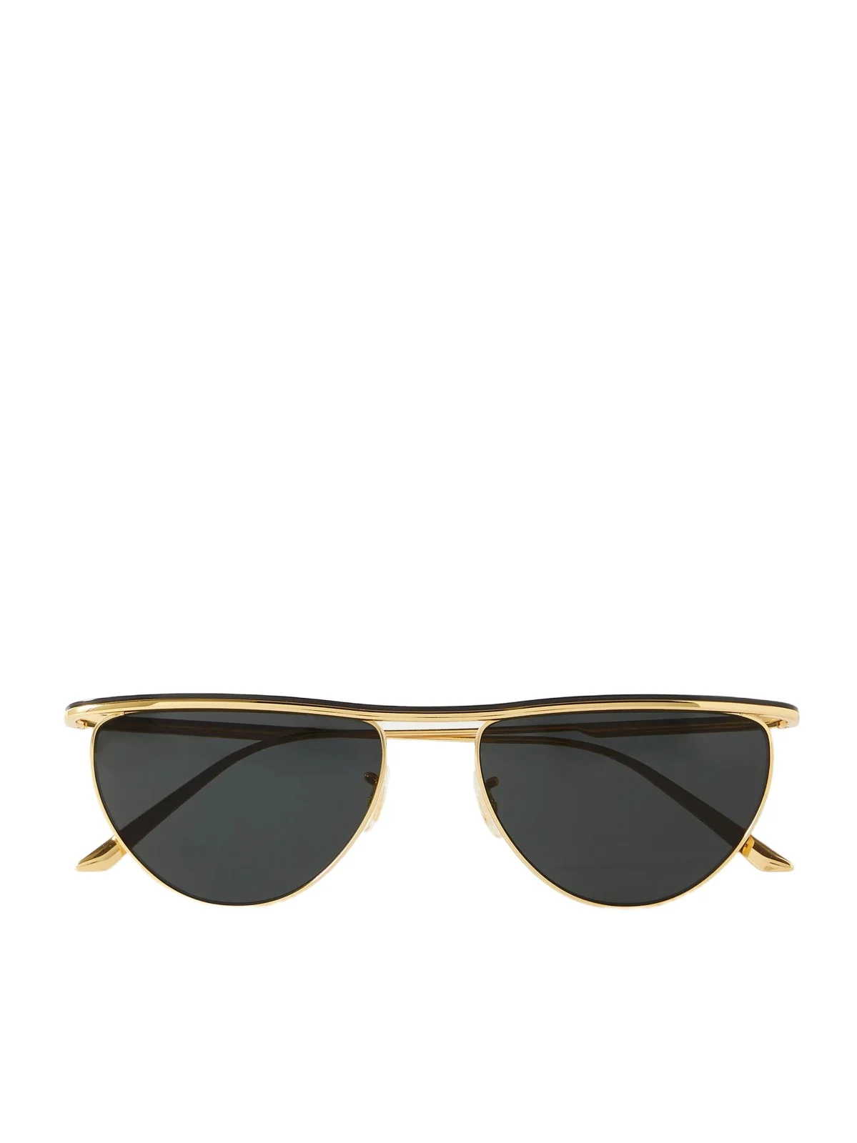 + Khaite 1984c Cat-eye Gold-tone Sunglasses + Khaite 1984c Cat-eye Gold-tone Sunglasses
