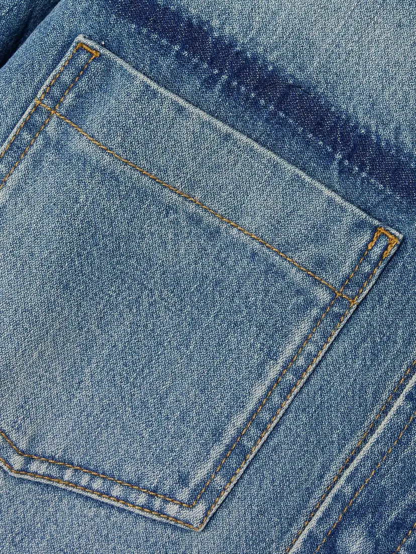 Victoria Beckham Oversized Denim Shirt | Thumbnail 5 Victoria Beckham Oversized Denim Shirt | Thumbnail 5