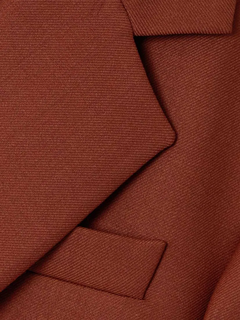 Victoria Beckham Twill Blazer | Thumbnail 5