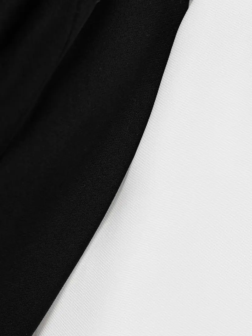 Carolina Herrera Off-the-shoulder Organza And Crepe Mini Dress | Thumbnail 4 Carolina Herrera Off-the-shoulder Organza And Crepe Mini Dress | Thumbnail 4