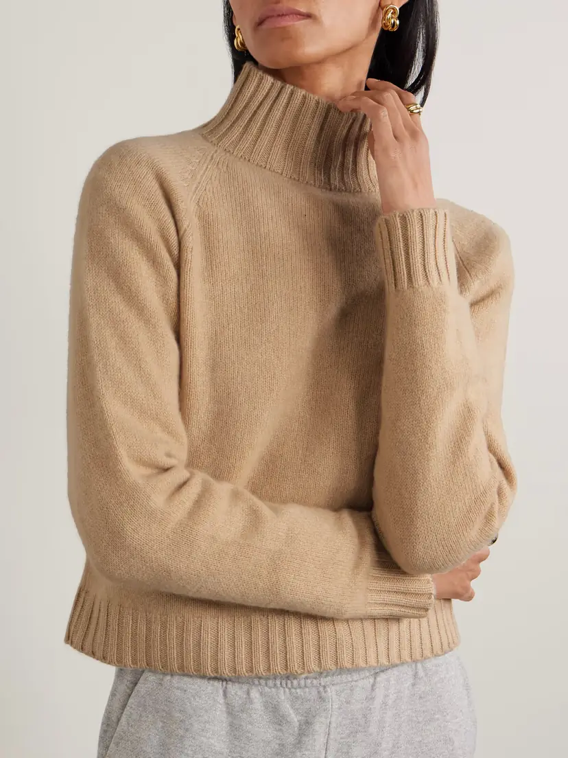The Elder Statesman Cashmere Turtleneck Sweater | Thumbnail 3