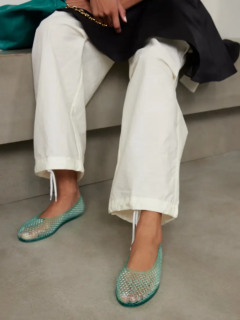 Ancient Greek Sandals Iro Pvc Ballet Flats | Thumbnail 2