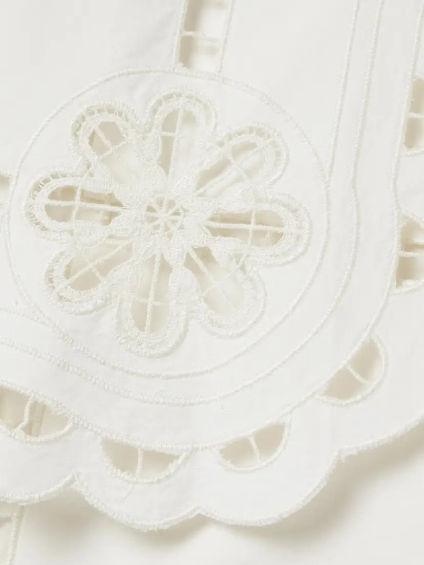 Isabel Marant Praline Broderie Anglaise Cotton Mini Dress | Thumbnail 4 Isabel Marant Praline Broderie Anglaise Cotton Mini Dress | Thumbnail 4